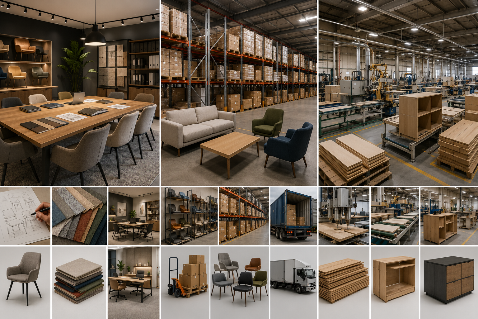 Furniture manufacturer vs supplier vs factory guide